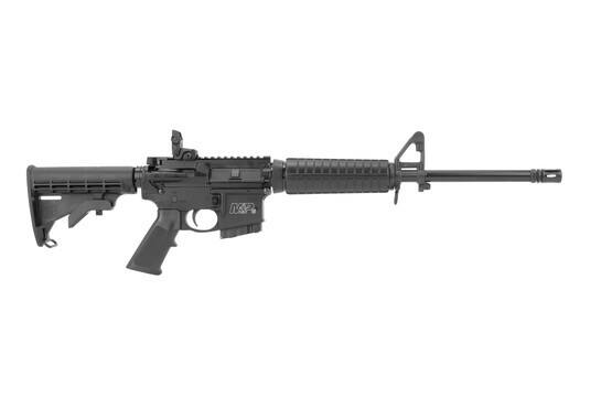 Smith & Wesson M&P 15 Sport II 16" 5.56 NATO Rifle has a Picatinny rail for attaching optics and accessories